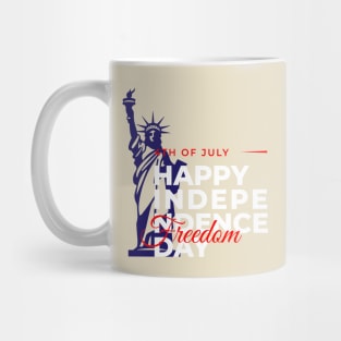 Happy Independence Day USA Freedom, 4th of July Mug